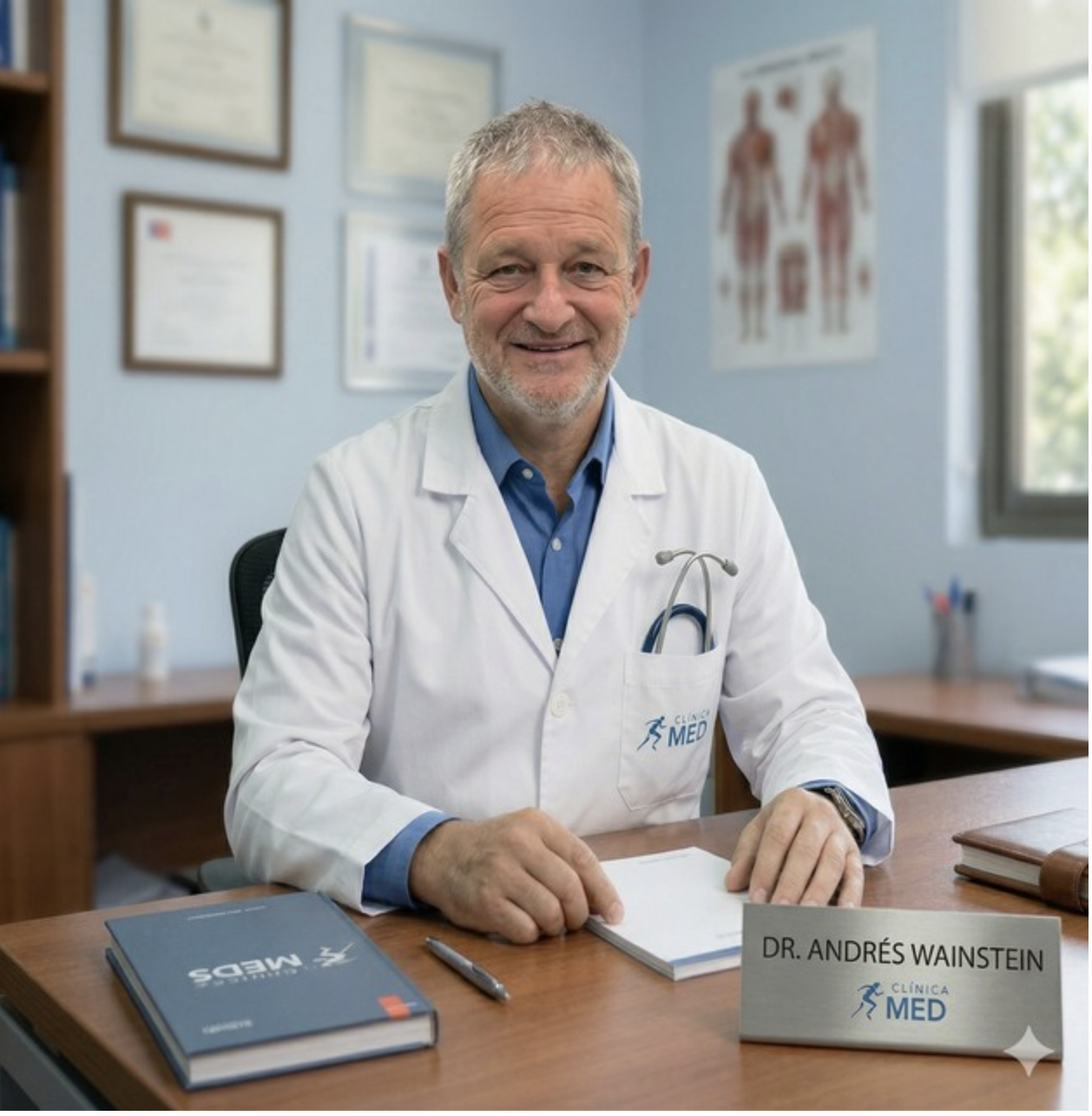 Retrato del Dr. Andrés Wainstein